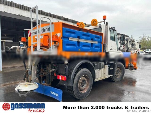 کامیون با کاربری خاص Unimog U 400 4x4, Kipper, Kommunalhydraulik, VarioPilot,