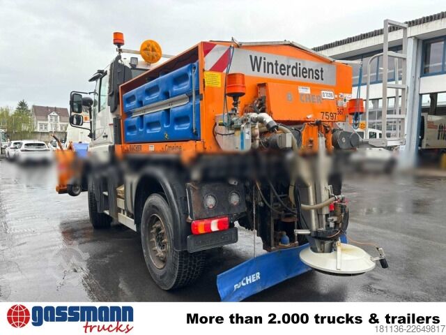 کامیون با کاربری خاص Unimog U 400 4x4, Kipper, Kommunalhydraulik, VarioPilot,
