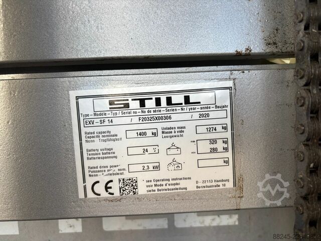 VS-23015 Apilador eléctrico triplex Still 5016mm STILL EXV SF 14