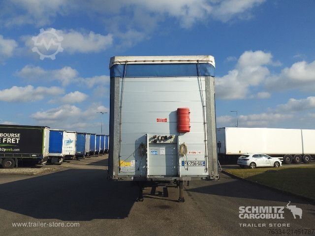 Open semitrailer with tarp Schmitz Cargobull Semitrailer Curtainsider Standard
