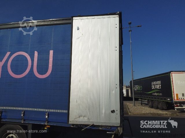 Open semitrailer with tarp Schmitz Cargobull Semitrailer Curtainsider Standard