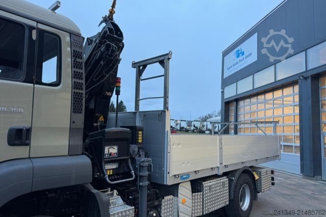 Grua montada em camião MAN TGA 18.363 4x4 Hiab166-3