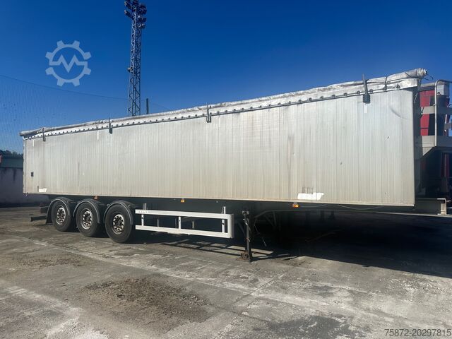 Tipper semi-trailer Benalu CEREALERA 52M3 BULKILINER EJES MERCEDES