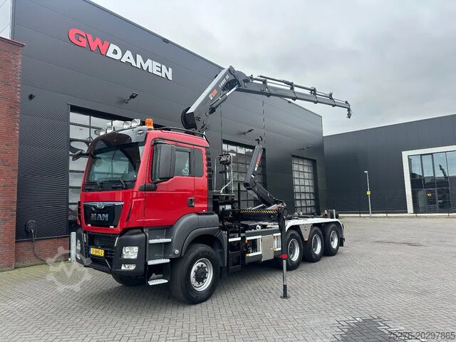 نظام ذراع الخطاف MAN TGS 37.440 8x6 Hooklift / Hiab  188 E-4 Euro 6