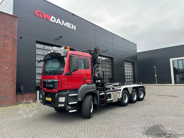 نظام ذراع الخطاف MAN TGS 37.440 8x6 Hooklift / Hiab  188 E-4 Euro 6