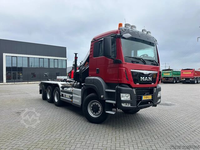 نظام ذراع الخطاف MAN TGS 37.440 8x6 Hooklift / Hiab  188 E-4 Euro 6