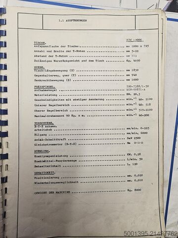 Mesin frais WAGNER WM 2000