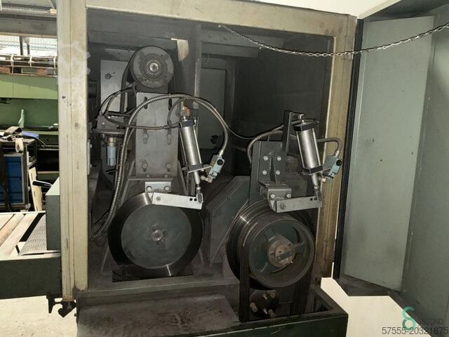 Mesin penanggal tepi kepingan logam Grindingmaster MCSBB-600 Grindingmaster MCSBB-600