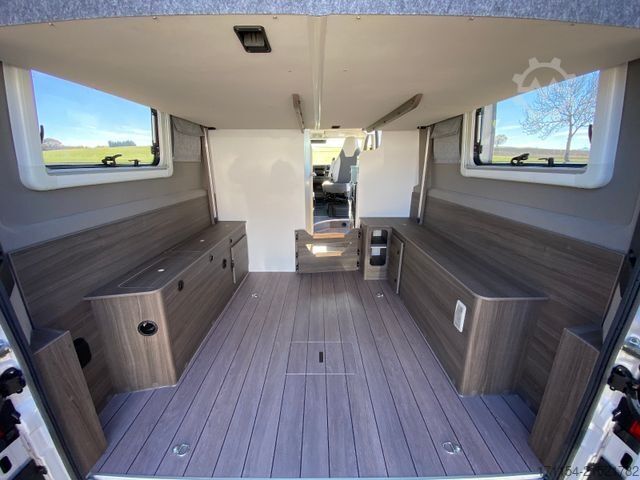 Kastenwagen Wohnmobil / Campervan VANTOURER Van 600 L , mit Aufstelldach,Längsbetten,Automat