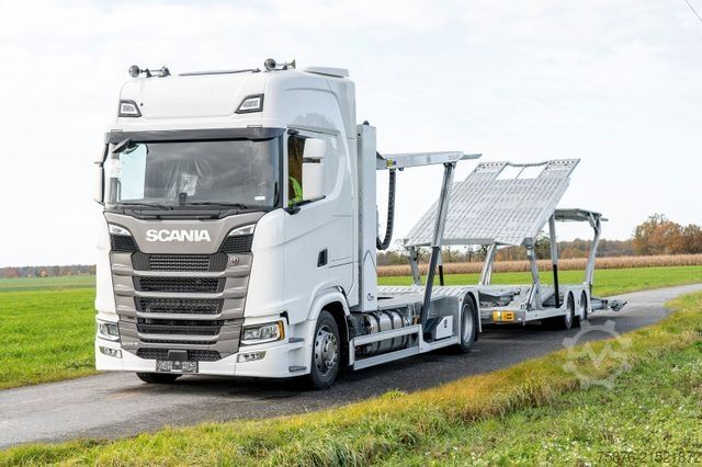 Tovornjak za prevoz avtomobilov SCANIA S500 B4x2LB Autotransporter für 6 PKW'S