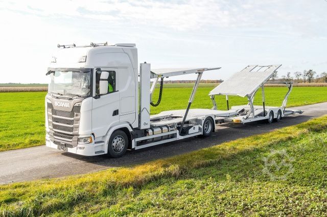 Tovornjak za prevoz avtomobilov SCANIA S500 B4x2LB Autotransporter für 6 PKW'S