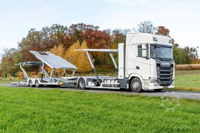 Tovornjak za prevoz avtomobilov SCANIA S500 B4x2LB Autotransporter für 6 PKW'S