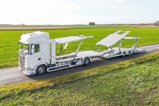 Tovornjak za prevoz avtomobilov SCANIA S500 B4x2LB Autotransporter für 6 PKW'S