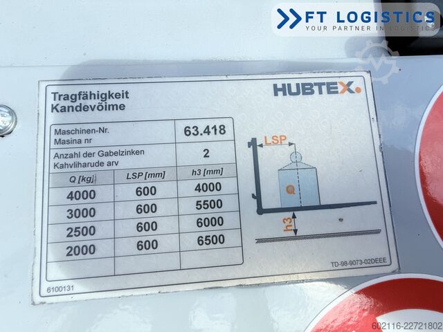  Hubtex DQ40D DIESEL TRIPLEX 6500 FREE-LIFT TOP1