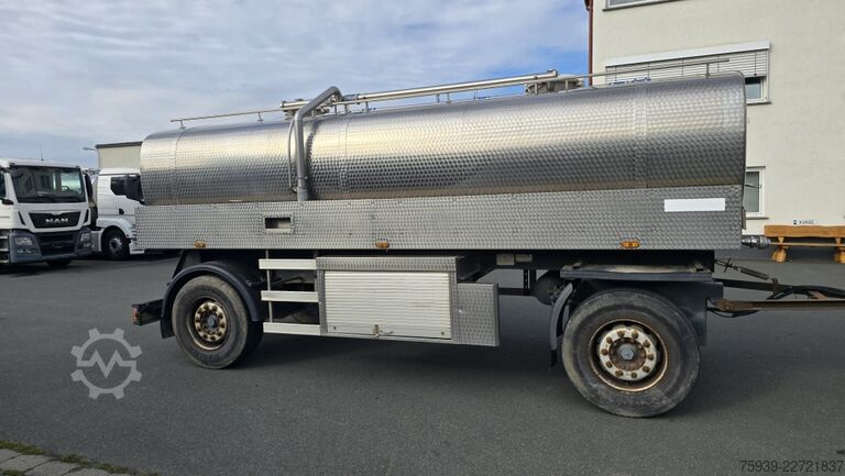 Säiliöperävaunu  Edelstahltankanhänger - 14.500 Liter - ISOLIERT