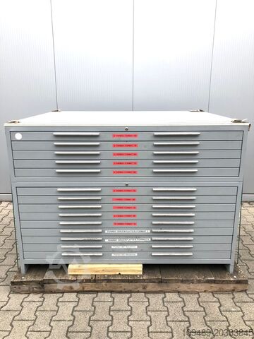 ντουλάπι εργαλείων με 14 συρτάρια Bacher Werkzeugschrank 1,8x1,4 Meter