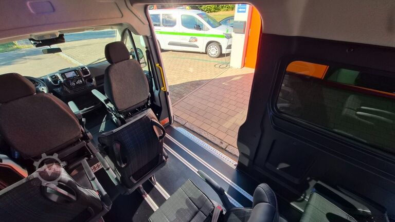 मिनिबस Opel Movao Fiat Ducato Systemboden Rolli / Dreh.