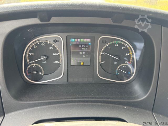 Тристранен самосвал MERCEDES-BENZ Atego 1227 K Kran Funk-FB Greifer 3 Sitze