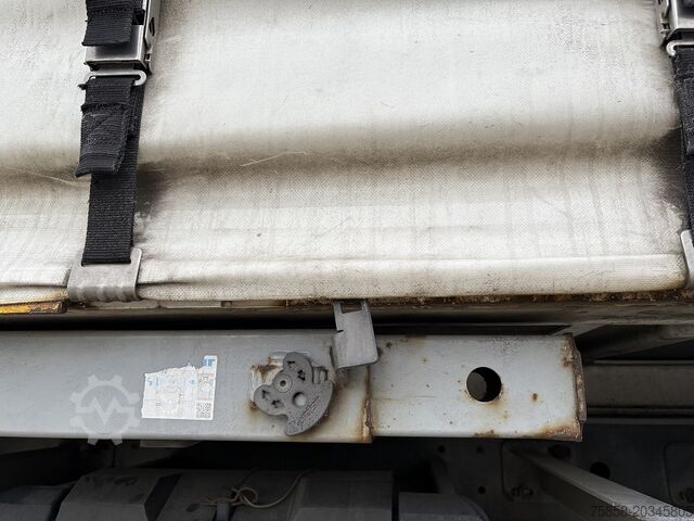 Swap body with flatbed & tarpaulin Krone Jumbo 7,82m 3m hoch Hubdach + Edscha