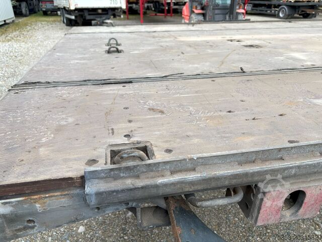 Swap body open Wecon Plattform mittig Zurrringe für Holz usw.