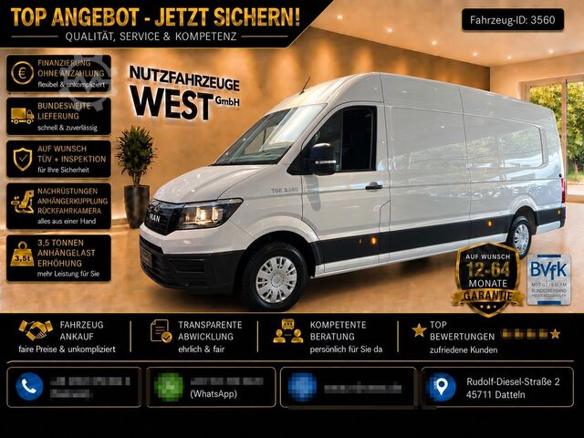 Kombi s visokim krovom MAN TGE 3.140 Maxi XXL Hoch+Extra Lang*Garantie*L5H2