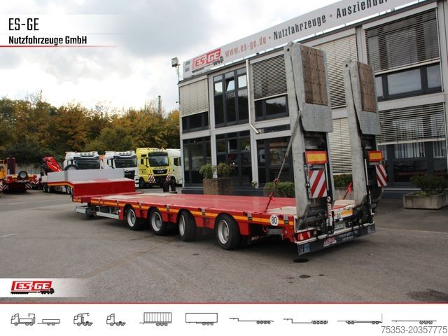 Niski poluprikolica FAYMONVILLE MAX Trailer MAX100 Semi-Tieflader 205er
