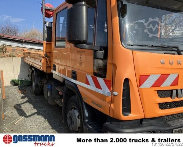 Kiper kamion Iveco ML100E21 4x2 Doka, 7 Sitzer, 2xAHK