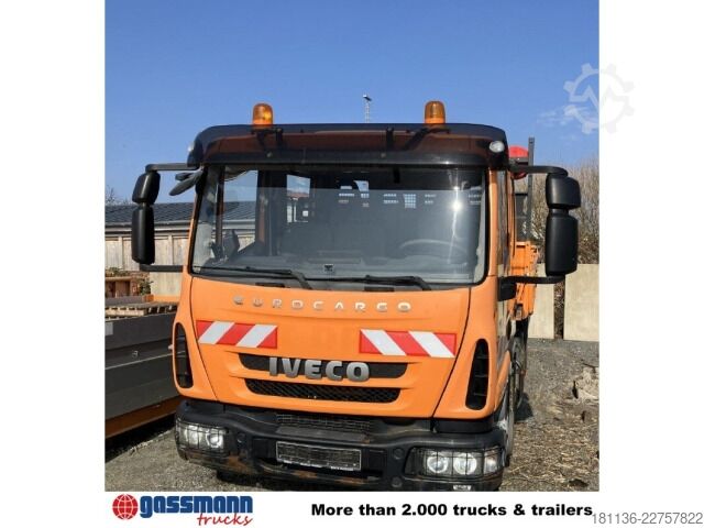 Kiper kamion Iveco ML100E21 4x2 Doka, 7 Sitzer, 2xAHK