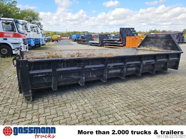 Kontejner sa kukom  Abrollcontainer mit Klappe ca. 10m³, überfahrbar