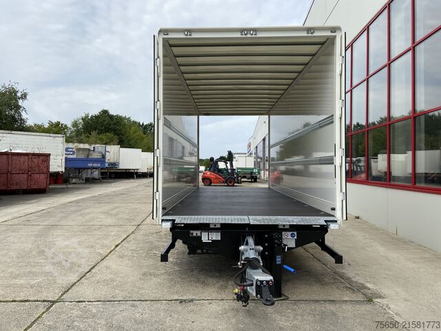 Причіп-фургон Möslein TKO 105 D 6m  weiß  Tandem- Koffer, Durchladbar, -- Neufahrzeug --