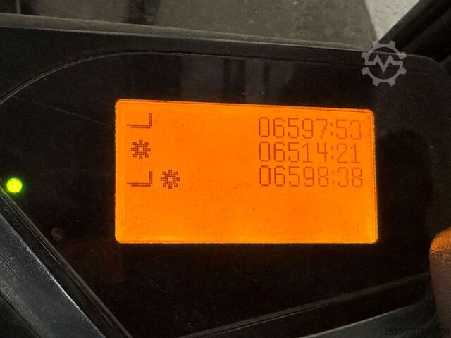 Электрический 3-колесный вилочный погрузчик Toyota 7FBEST13 - TRIPLEX 4,3 m - nur 1,98 cm hoch !!!