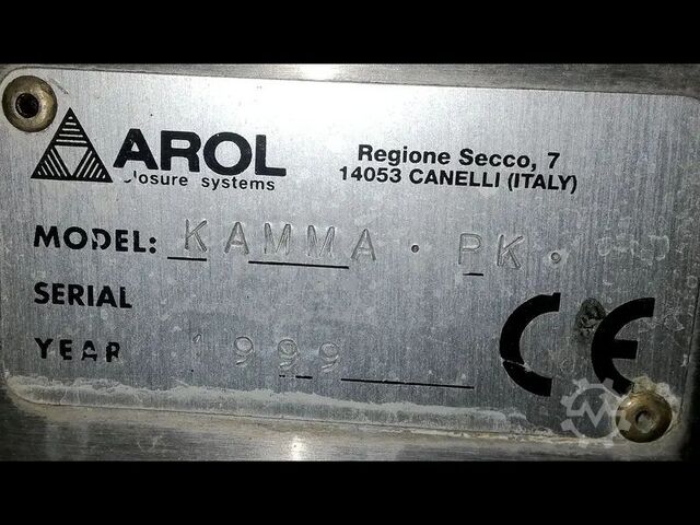 Kapak kapatma makinesi Arol KAMMA PK