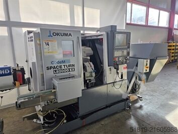 Mesin bubut CNC OKUMA LB 2000 EX