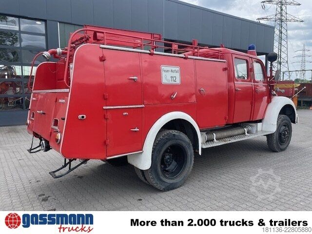 Camião de bombeiros Magirus Deutz A 3500/6, ELF/TLF 16/25, 4x4 Feuerwehr