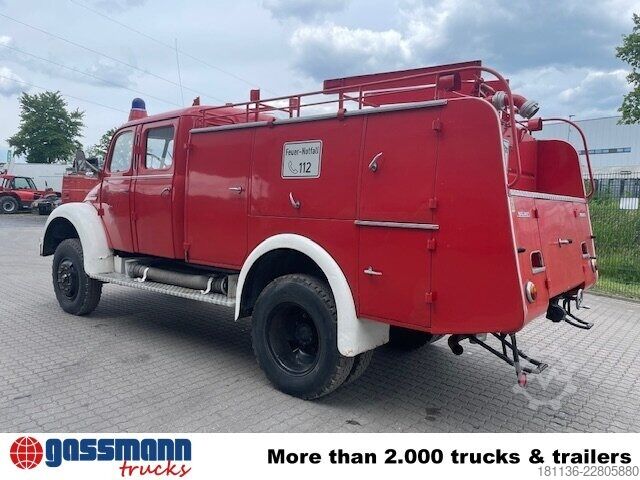 Camião de bombeiros Magirus Deutz A 3500/6, ELF/TLF 16/25, 4x4 Feuerwehr