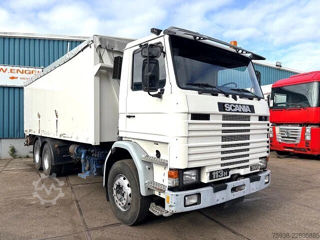 Scania R113-360 HL 6x2 FULL STEEL SUSPENSION BULK KIPP...