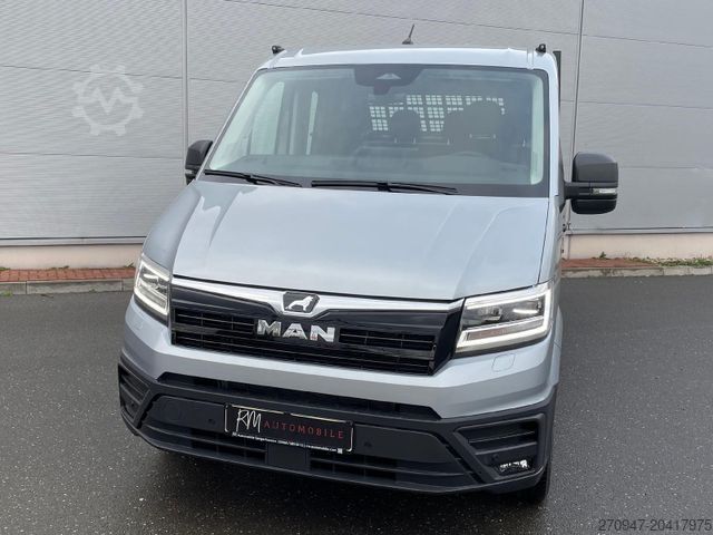 Tipper van MAN TGE 3.180 Pritsche KIPPER DOKA LR 4x4 ACC LED