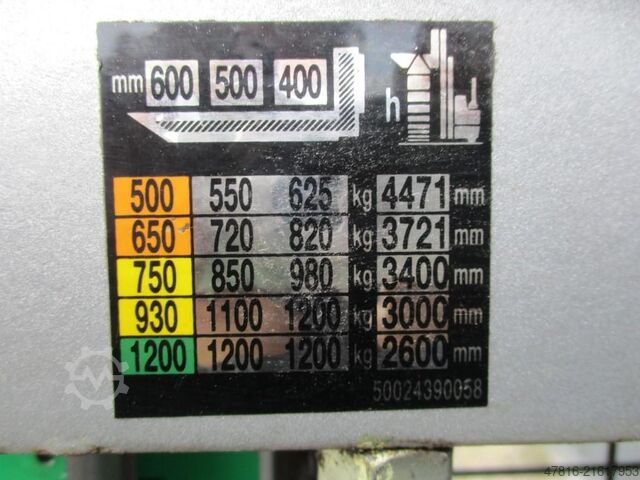 High lifting pallet truck STILL EXV12