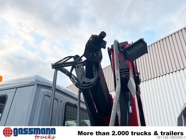 Tippbil MAN TGL 12.180 4X2 BL mit Kran HMF 900-K1