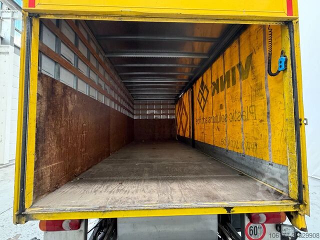 Transporte refrigerado/congelado DAF LF 220 EURO 6  BLATT/BLATT -LAMMES/LAMMES - SCH...