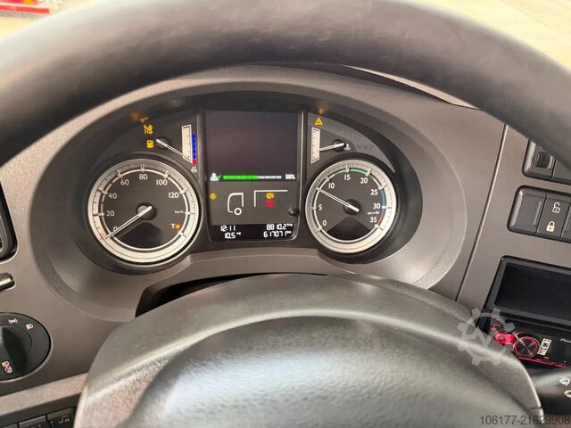 Transporte refrigerado/congelado DAF LF 220 EURO 6  BLATT/BLATT -LAMMES/LAMMES - SCH...