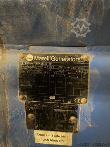 Block heat and power plant MWM TCG 2016 V16
