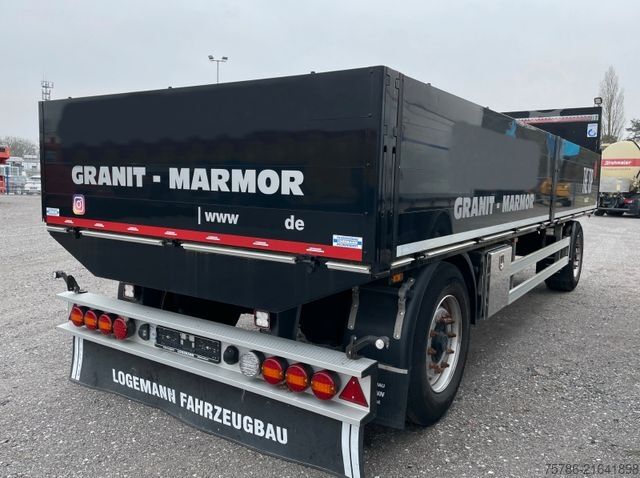 Remorque ouverte  Logemann AZP18/ 7.20m Pritsche/ NL 14.2t