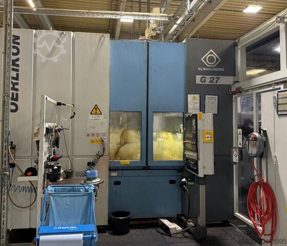 Máquina de tallado de engranajes cónicos Klingelnberg G27