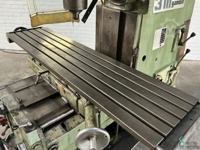 Fräsmaschinen  Gambin 3M, 1000x420x710mm 1969 Gambin 