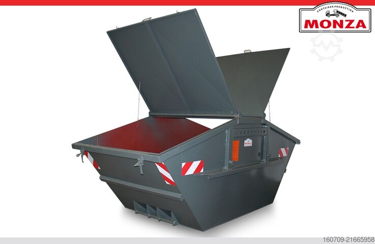 คอนเทนเนอร์สกิป Monza 7 m³ - Stahldeckel