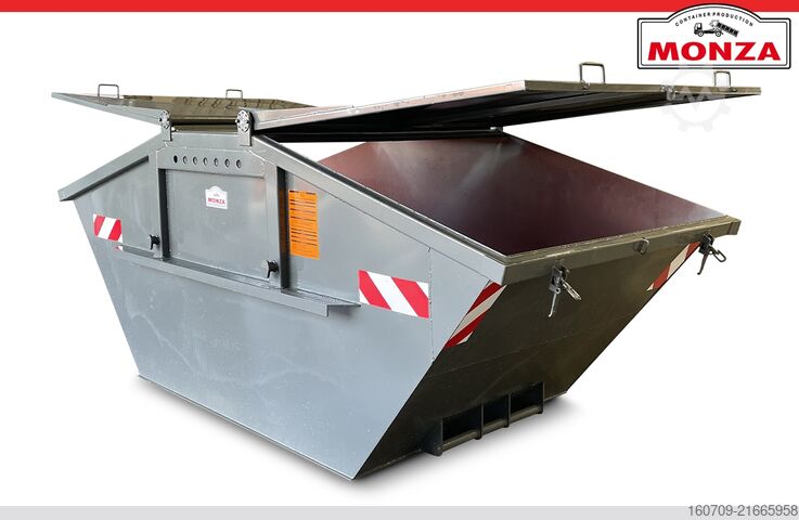 คอนเทนเนอร์สกิป Monza 7 m³ - Stahldeckel