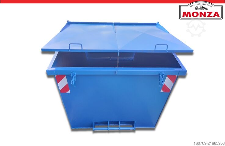 คอนเทนเนอร์สกิป Monza 7 m³ - Stahldeckel