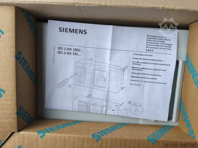 Apparecchi di manovra e controllo Siemens Siemens-Abgangskasten
