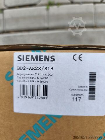 Apparecchi di manovra e controllo Siemens Siemens-Abgangskasten